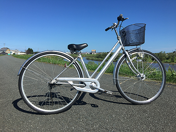 通勤自転車レンタルギヤ付きシティ